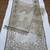 Golden beige heavy butterfly net saree with 5mm sequins & multi thread embroidery work unstitched blouse