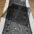 Black heavy butterfly net saree with 5mm sequins & multi thread embroidery work unstitched blouse