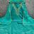 sea green weaved chanderi modal unstitched dress material 