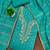 sea green weaved chanderi modal unstitched dress material 