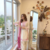 Off-white & pink embroidered kurti with farshi pant and dupatta set