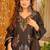 Festive wear thread work kurta with farshi pant & dupatta set