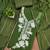 green embroidered roman silk pv chanderi unstitched dress material 