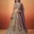 Women's Shade of Purple Tissue Moti with Embroidered Lehenga Choli with Dupatta