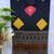 Black Color Beautiful Ajarakh print with Real mirror work and Latkan Satin Crepe Saree