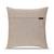 meadow threads beige cotton embroidered cushion cover (16"x16")