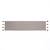 stave geometric cotton ivory table runner (6 seater)