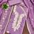 lavender embroidered roman silk pv chanderi unstitched dress material 