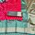 rani pink zari woven banarasi silk blend traditional saree with blouse piece
