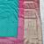 blue zari woven banarasi silk blend traditional saree with blouse piece