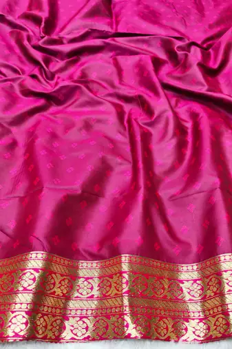 dark blue zari woven banarasi silk blend traditional saree with blouse piece