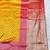 gold zari woven banarasi silk blend traditional saree with blouse piece