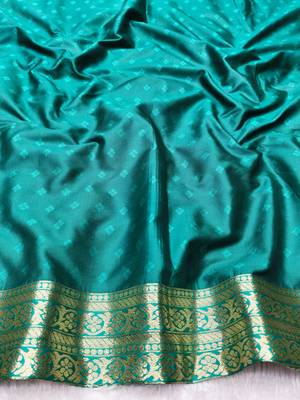 wine zari woven banarasi silk blend traditional saree with blouse piece 4