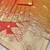rani pink zari woven banarasi silk blend traditional saree with blouse piece