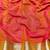 rani pink zari woven banarasi silk blend traditional saree with blouse piece