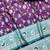 wine zari woven banarasi silk blend traditional saree with blouse piece