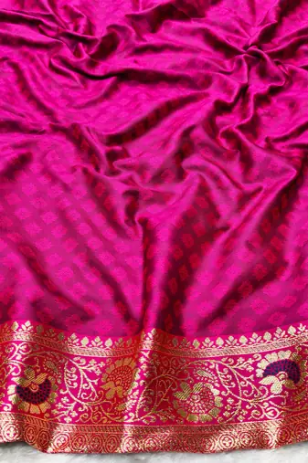 navy blue zari woven banarasi silk blend traditional saree with blouse piece