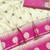 cream zari woven banarasi silk blend traditional saree with blouse piece