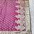 wine zari woven banarasi silk blend traditional saree with blouse piece
