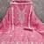 pink embroidered glaze cotton unstitched dress material 