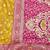 yellow zari woven banarasi silk blend traditional saree with blouse piece