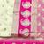 cream zari woven banarasi silk blend traditional saree with blouse piece