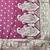 wine zari woven banarasi silk blend traditional saree with blouse piece