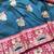 purpel zari woven baluchari silk blend traditional saree with blouse piece