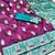 purpel zari woven baluchari silk blend traditional saree with blouse piece