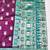 purpel zari woven baluchari silk blend traditional saree with blouse piece