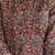 Women maroon & cream-coloured printed kurta with palazzos & dupatta