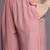 Women peach-coloured floral kurta with trousers & dupatta