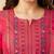 Ethnic motifs yoke design gotta patti kurta with trousers & dupatta