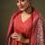 Anarkali pure cotton kurta with trousers & dupatta