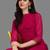 Floral embroidered sequinned kurta with trouser