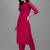 Floral embroidered sequinned kurta with trouser
