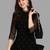 Sequin embellished straight kurta with trousers