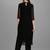 Sequin embellished straight kurta with trousers