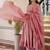 Women floral printed panelled aari work pure cotton kurta with trousers & with dupatta