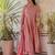 Women floral printed panelled aari work pure cotton kurta with trousers & with dupatta