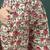 Floral printed pure cotton anarkali kurta with trousers & dupatta