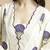 Floral printed bell sleeves schiffli work pure cotton a-line kurta with palazzos