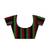 Classic black striped cotton blend saree