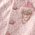 boys pink silk blend  geometric jacquard woven kurta & dhoti set with waistcoat
