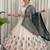 Women's Off-White Printed & Embroidered Chaniya Choli Set for 