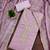lavender weaved chanderi butti unstitched dress material 