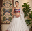 White Designer Faux Georgette Lehenga Choli Set with Real Mirror Work