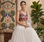 White Designer Faux Georgette Lehenga Choli Set with Real Mirror Work