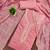 pink weaved chanderi butti unstitched dress material 