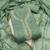 sea green weaved chanderi butti unstitched dress material 